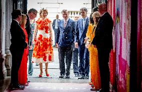 Royals At Lotto Belgium HouseOpening - Paris