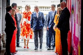 Royals At Lotto Belgium HouseOpening - Paris