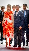 Royals At Lotto Belgium HouseOpening - Paris