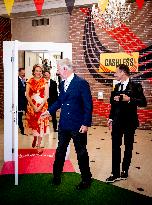 Royals At Lotto Belgium HouseOpening - Paris