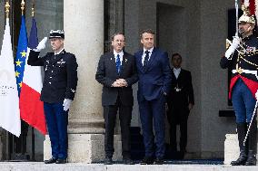 French President meets with Israel President - Paris