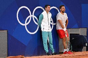 Paris 2024 - Tennis Practice