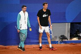 Paris 2024 - Tennis Practice