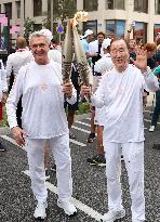 Paris 2024 - Olympic Village Torch Relay