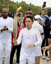 Paris Olympics: Torch relay