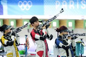 (PARIS2024)FRANCE-CHATEAUROUX-SHOOTING-CHINA-TRAINING