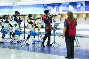 (PARIS2024)FRANCE-CHATEAUROUX-SHOOTING-CHINA-TRAINING