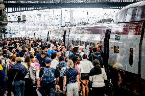 Massive Attack Halts Trains Across France