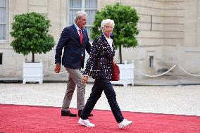 Paris 2024 - Reception At Elysee Prior Opening Ceremony