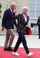 Paris 2024 - Reception At Elysee Prior Opening Ceremony