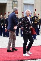 Paris 2024 - Reception At Elysee Prior Opening Ceremony