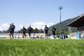 Italian soccer Serie A match - Napoli - Press Conference and Training