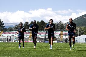 Italian soccer Serie A match - Napoli - Press Conference and Training