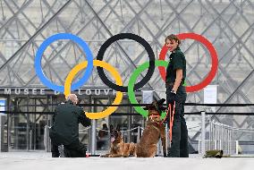 (PARIS2024)FRANCE-PARIS-OLYMPIC GAMES-OPENING CEREMONY-PREPARATION