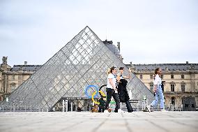 (PARIS2024)FRANCE-PARIS-OLYMPIC GAMES-OPENING CEREMONY-PREPARATION