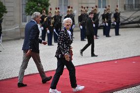 Paris 2024 - Reception At Elysee Prior Opening Ceremony