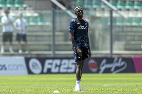 Italian soccer Serie A match - Napoli - Press Conference and Training
