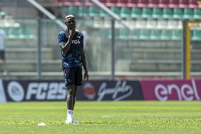 Italian soccer Serie A match - Napoli - Press Conference and Training