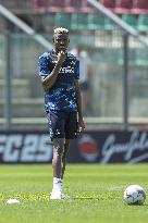 Italian soccer Serie A match - Napoli - Press Conference and Training