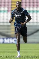 Italian soccer Serie A match - Napoli - Press Conference and Training