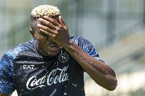 Italian soccer Serie A match - Napoli - Press Conference and Training