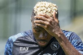 Italian soccer Serie A match - Napoli - Press Conference and Training