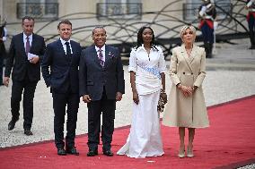 Paris 2024 - Reception At Elysee Prior Opening Ceremony