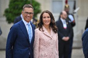 Paris 2024 - Reception At Elysee Prior Opening Ceremony