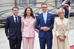 Paris 2024 - Reception At Elysee Prior Opening Ceremony