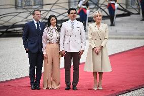 Paris 2024 - Reception At Elysee Prior Opening Ceremony