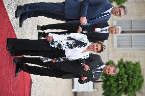 Paris 2024 - Reception At Elysee Prior Opening Ceremony