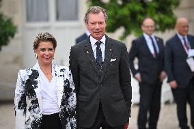 Paris 2024 - Reception At Elysee Prior Opening Ceremony