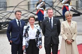 Paris 2024 - Reception At Elysee Prior Opening Ceremony