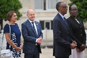 Paris 2024 - Reception At Elysee Prior Opening Ceremony