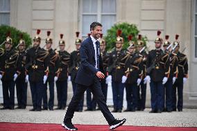 Paris 2024 - Reception At Elysee Prior Opening Ceremony