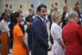 Paris 2024 - Reception At Elysee Prior Opening Ceremony