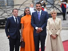 Paris 2024 - Reception At Elysee Prior Opening Ceremony