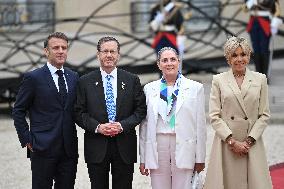 Paris 2024 - Reception At Elysee Prior Opening Ceremony