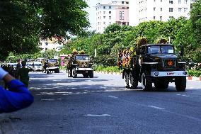 VIETNAM-HANOI-LATE PARTY CHIEF-NGUYEN PHU TRONG-MEMORIAL SERVICE-BURIAL CEREMONY