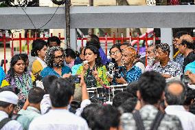 Bangladesh Activists Protest