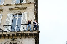 A Few Hours Before The Opening Ceremony Of The Paris Olympic Games