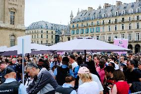 A Few Hours Before The Opening Ceremony Of The Paris Olympic Games