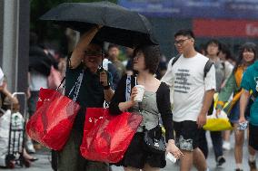 Gaemi Typhoon Approaches To Shanghai