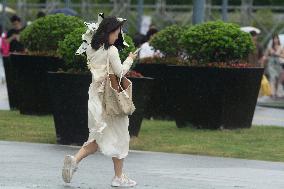 Gaemi Typhoon Approaches To Shanghai