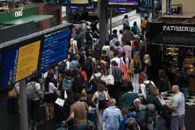 French Rail Network Suffered A Sabotage Hours Before The Olympic Ceremony Opening