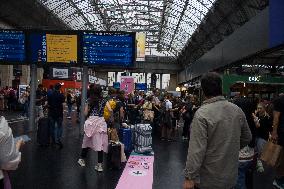 French Rail Network Suffered A Sabotage Hours Before The Olympic Ceremony Opening