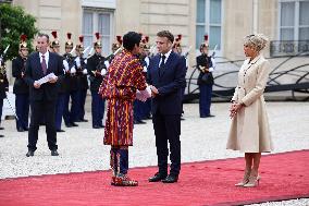 Paris 2024 - Reception At Elysee Prior Opening Ceremony