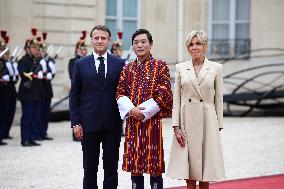 Paris 2024 - Reception At Elysee Prior Opening Ceremony