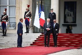 Paris 2024 - Reception At Elysee Prior Opening Ceremony