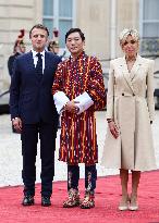 Paris 2024 - Reception At Elysee Prior Opening Ceremony